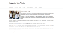 Desktop Screenshot of kafountinelinoprinting.com